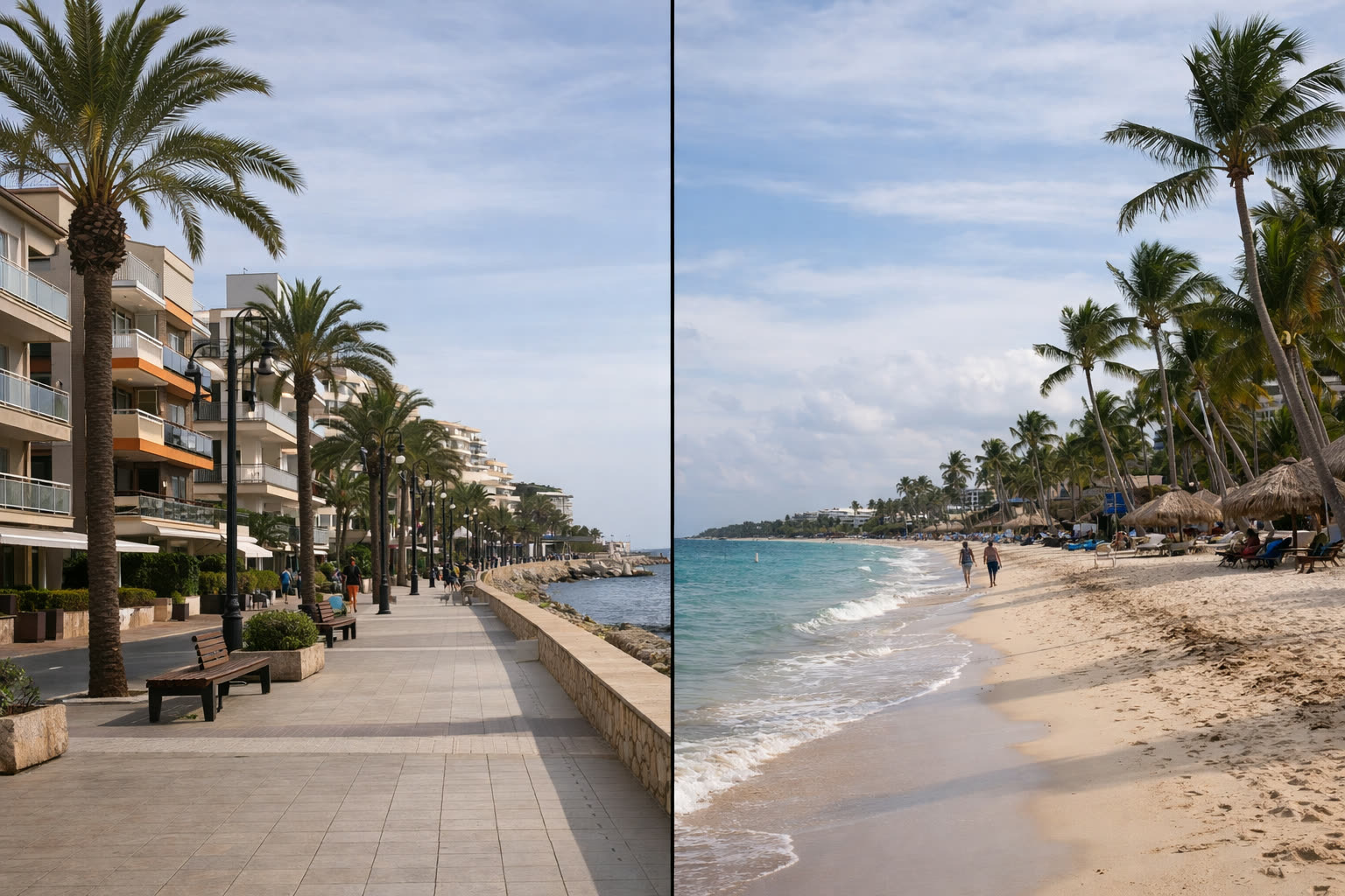 Spanien oder Dominikanische Republik? Zwei völlig unterschiedliche Wege beim Auswandern