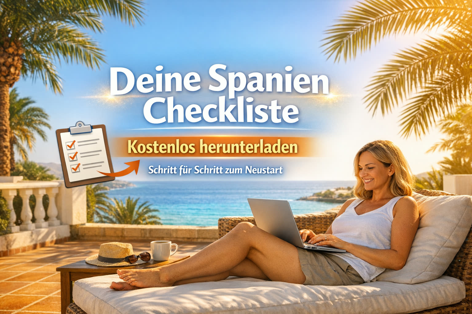 Gratis A-Z Ratgeber/Checkliste nach Spanien auswandern- Jetzt anfordern!