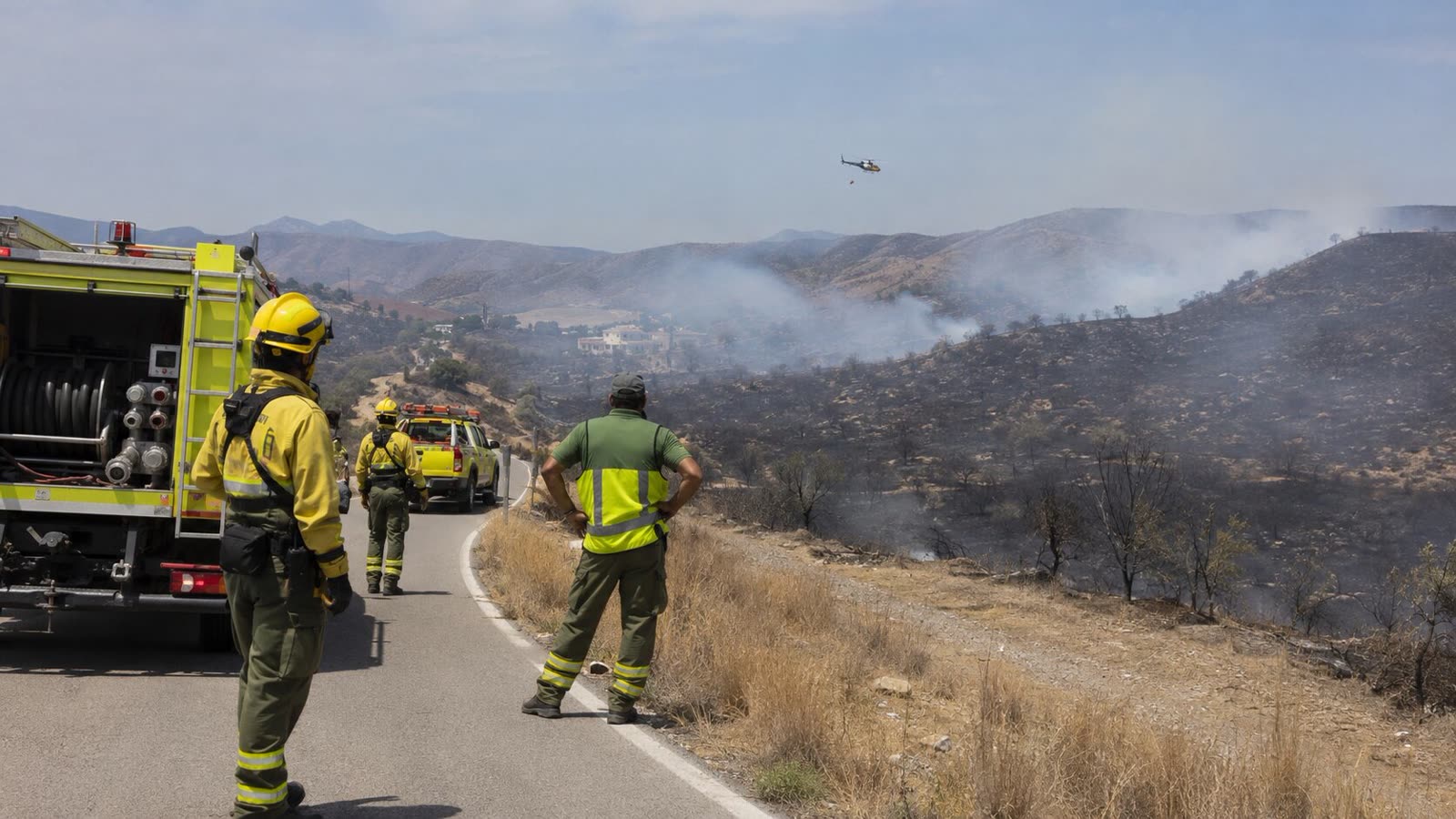 Waldbrandkatastrophe in Andalusien: Feuer eingedämmt, Zahl der Toten steigt auf 13