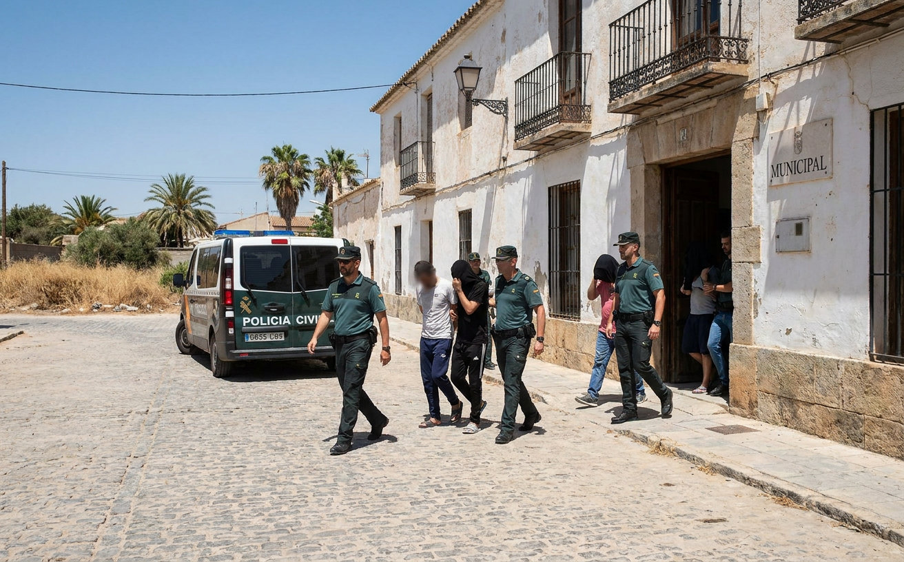 Almería: 15 Festnahmen wegen falscher Melderegister-Einträge