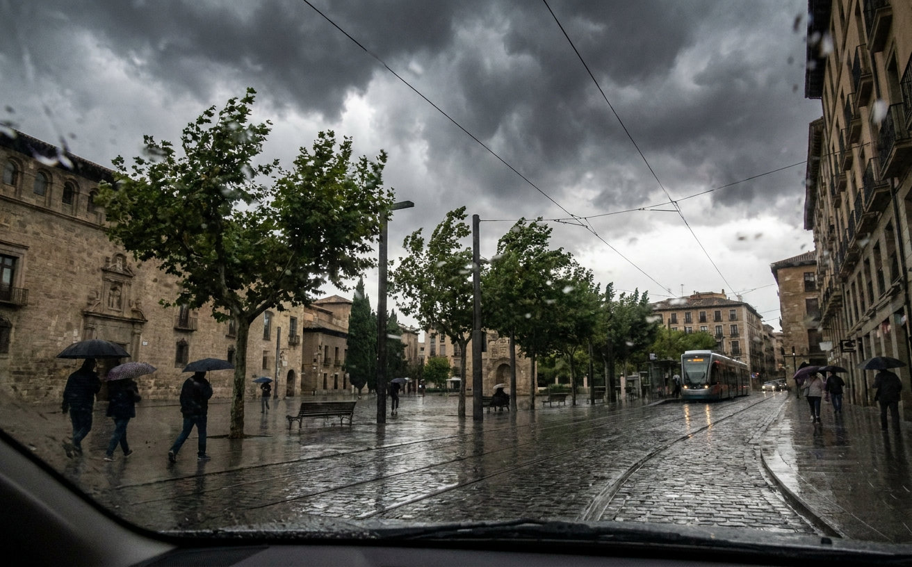 Atlantik-Tief bringt Spanien Gewitter, Hagel und starke Böen