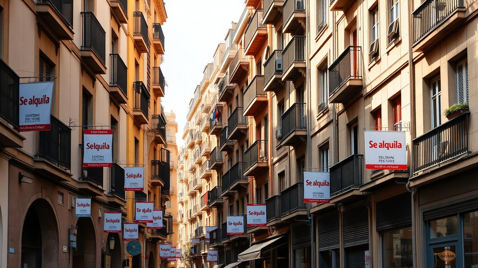 Mieten in Barcelona sinken um 4,1 Prozent – erstmals wieder ein Rückgang