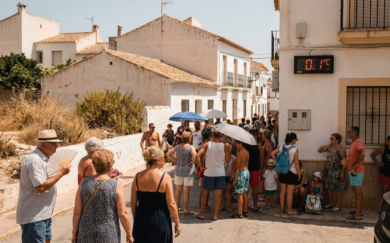 Bis zu 43 Grad: Hitzewarnung für die nördliche Costa Blanca