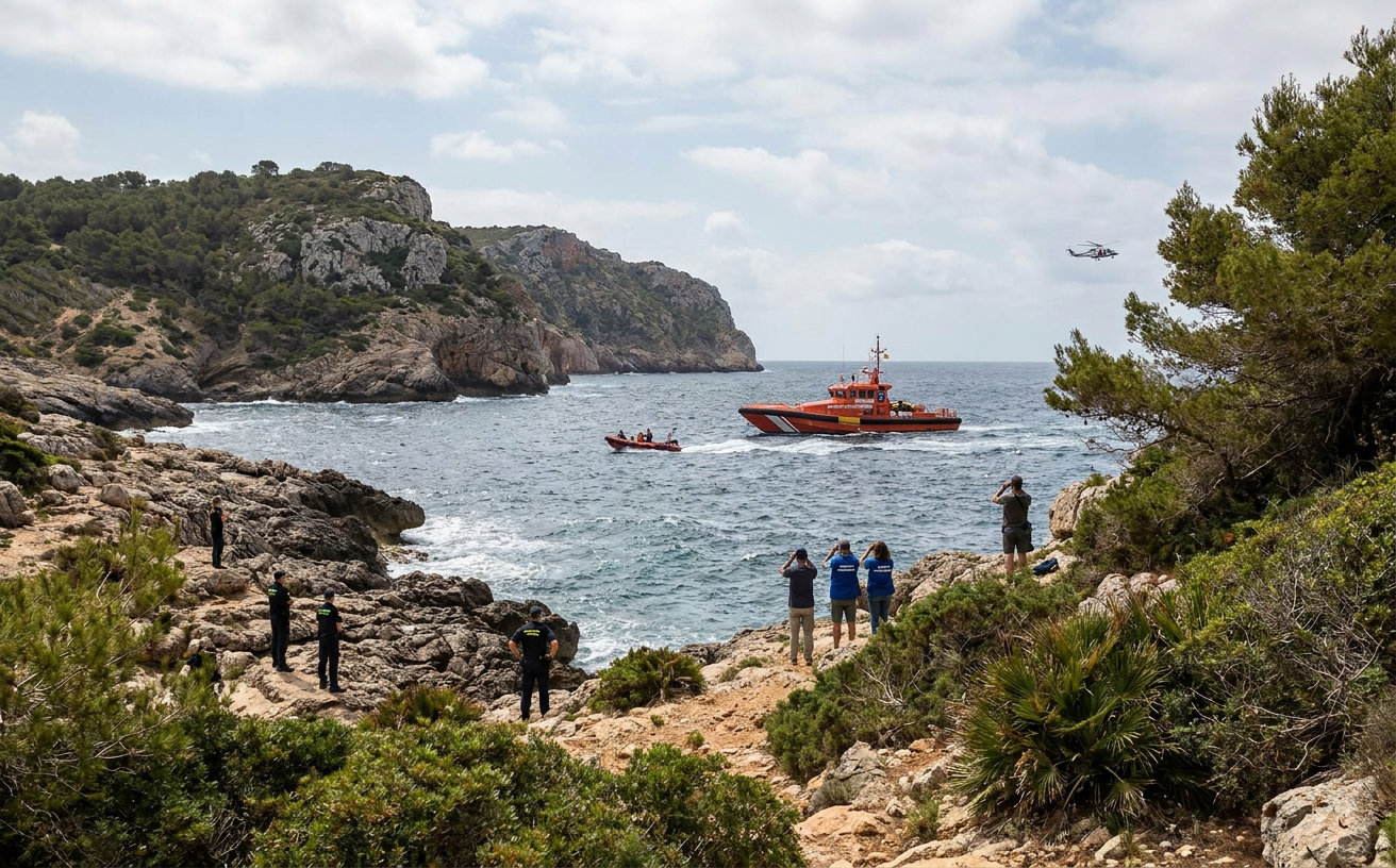 Bootsunglück vor Cabrera: Suche nach vermissten Migranten dauert an