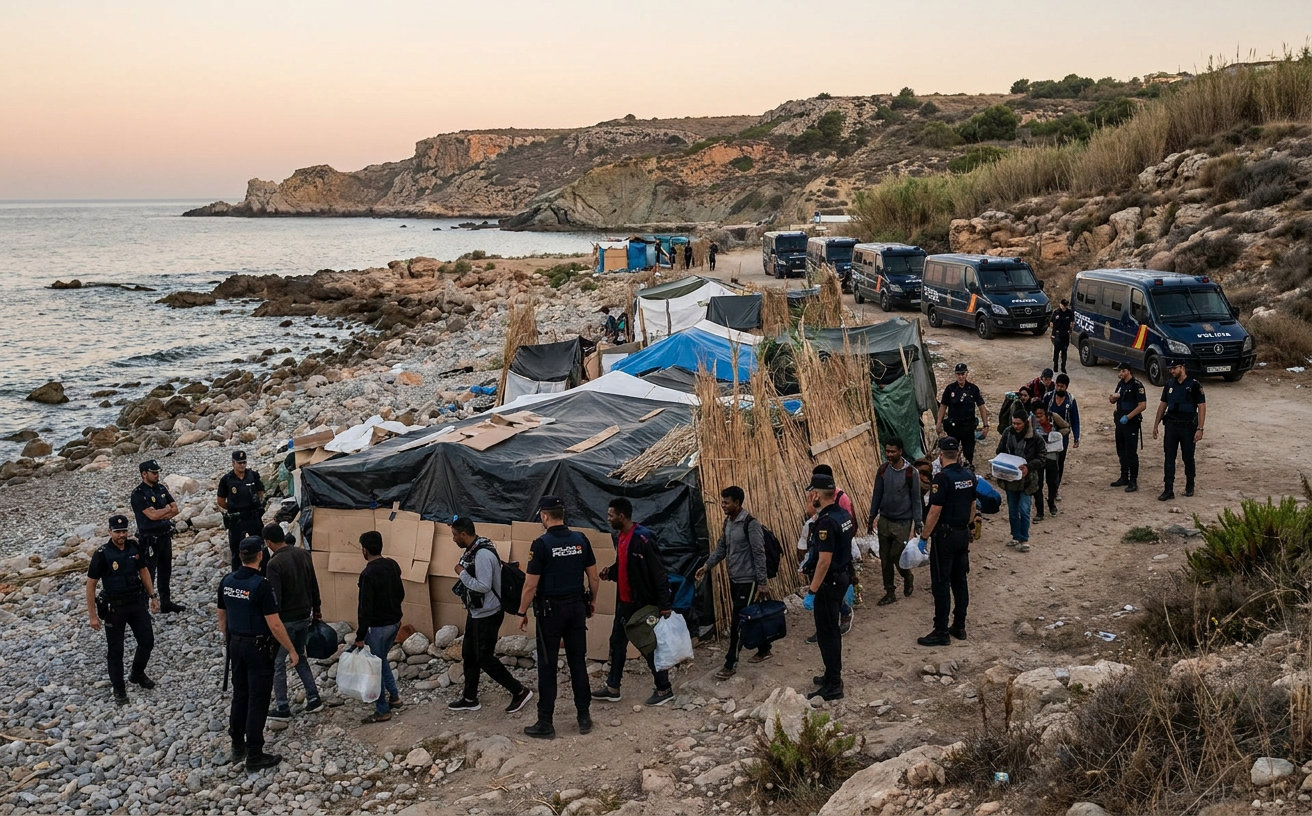 Ceuta räumt Strandlager und schafft 1.800 zusätzliche Plätze