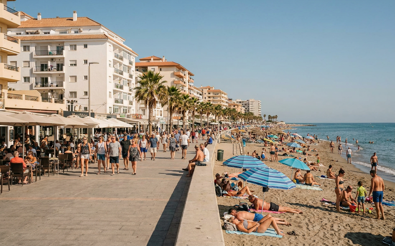 Costa del Sol erreicht im Juli fast 90 Prozent Hotelauslastung