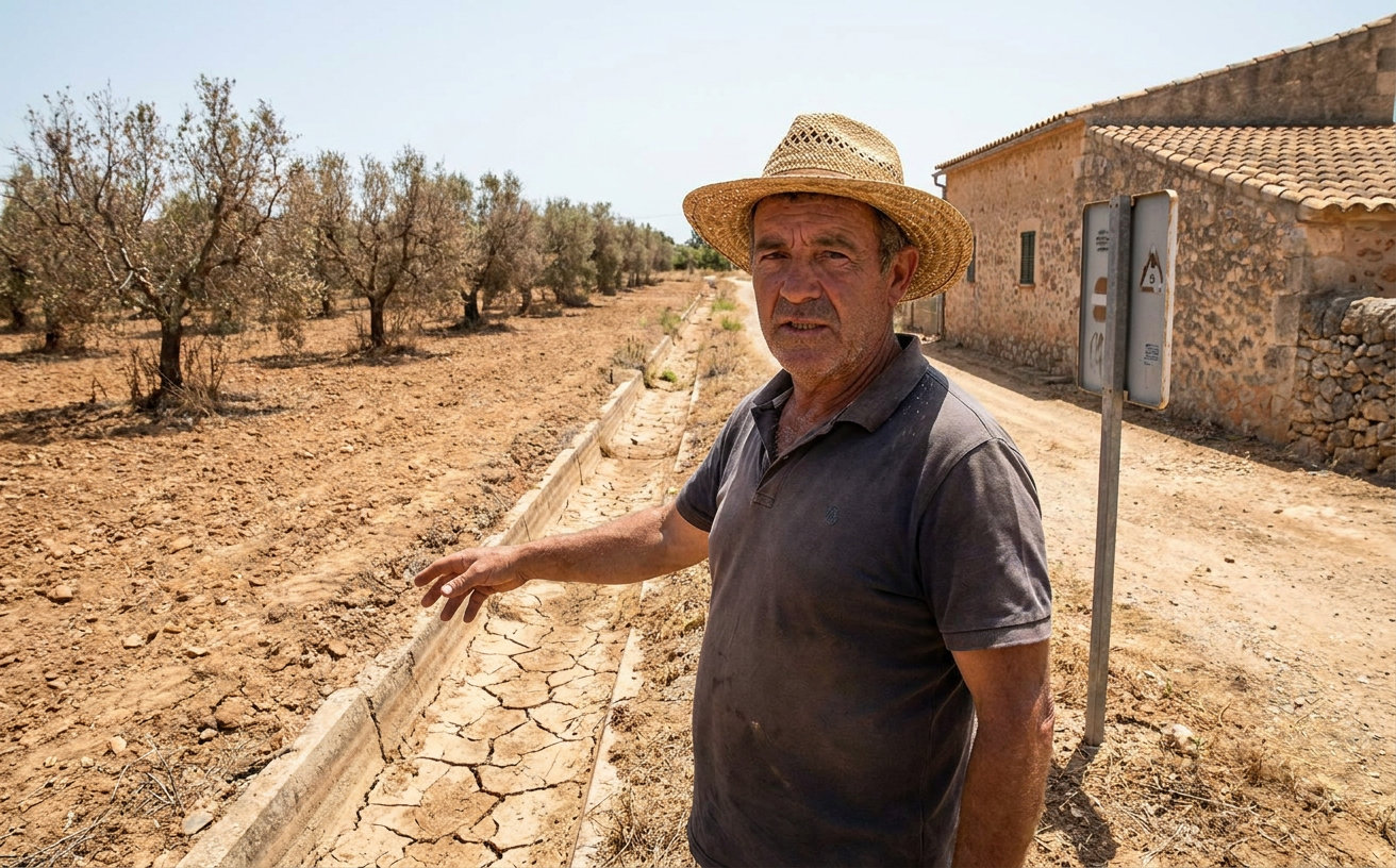 Dürre-Alarm in Manacor: Gemeinde verlangt geringeren Wasserverbrauch