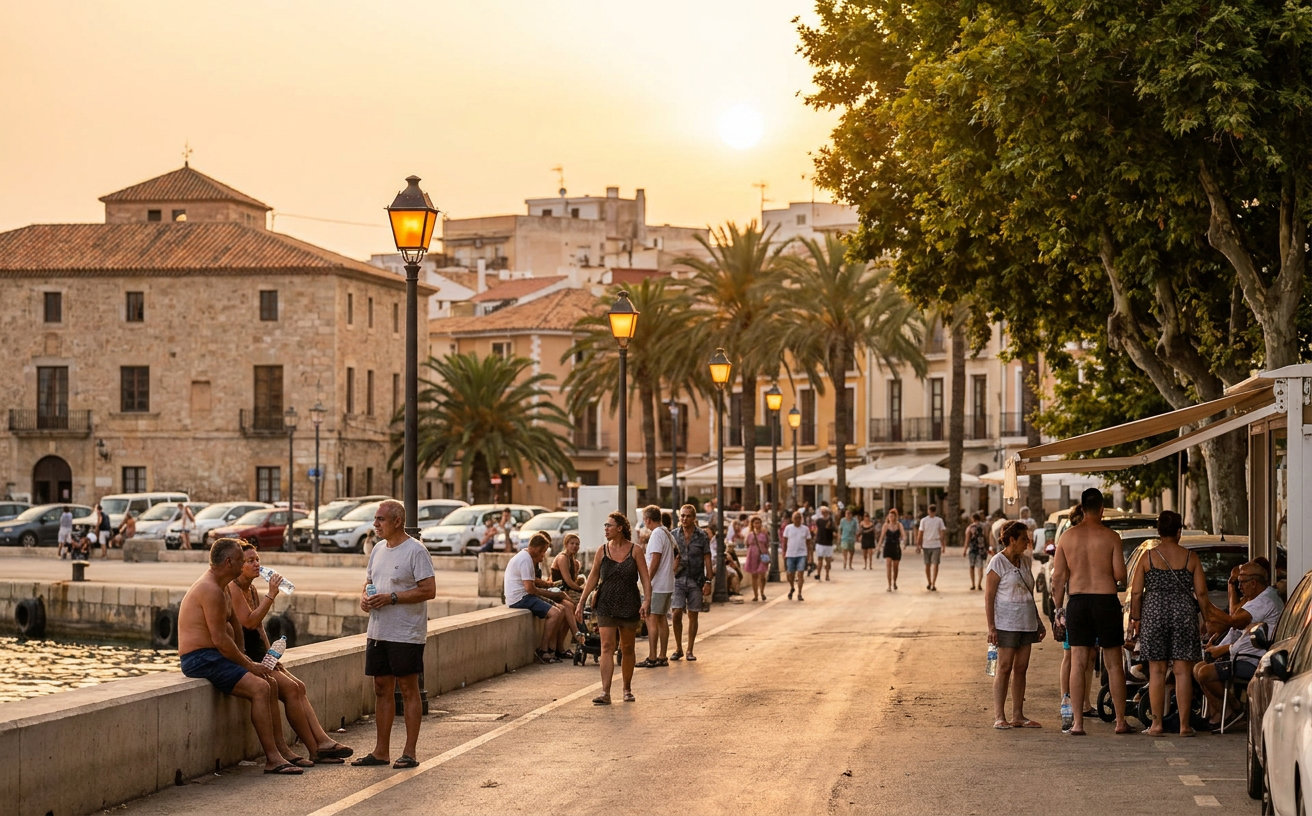 Fast 40 Grad um Mitternacht: Rekordhitze trifft Dénia und die Costa Blanca