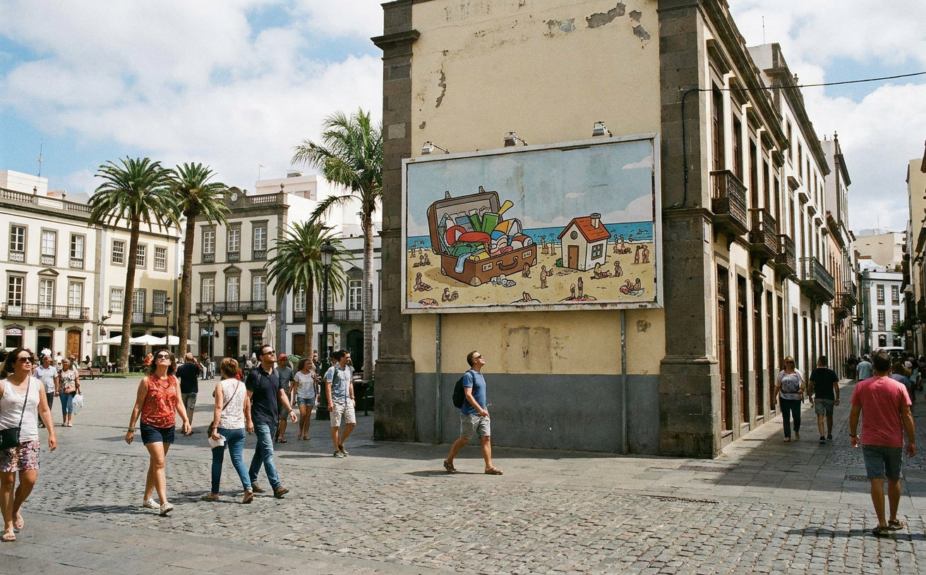 Fuerteventura: Cabildo wirbt mit ironischem Plakat gegen Ferienwohnungen