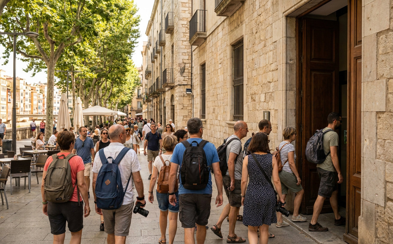Girona: Elf Prozent weniger Anfragen im Tourismusbüro