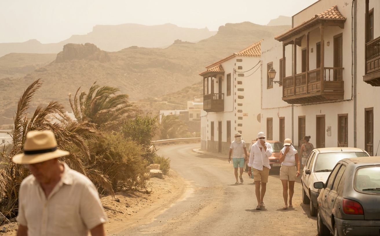 Gran Canaria erwartet bis zu 39 Grad, Calima und starke Böen