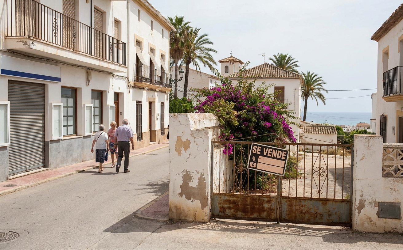 Immobilienverkäufe in Valencia brechen um 35,8 Prozent ein