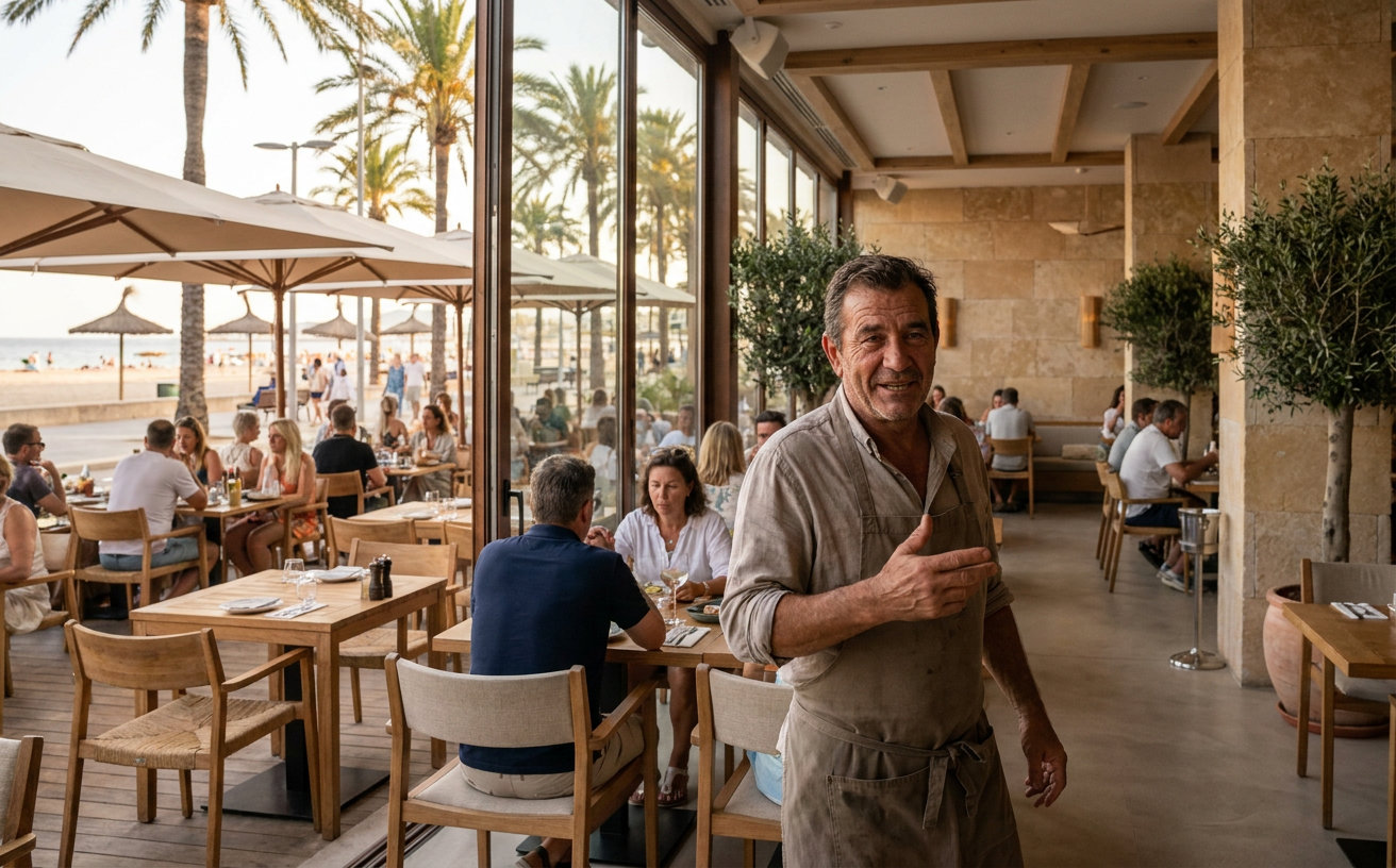 Mallorca: Mehr Touristen, aber weniger Umsatz in Restaurants