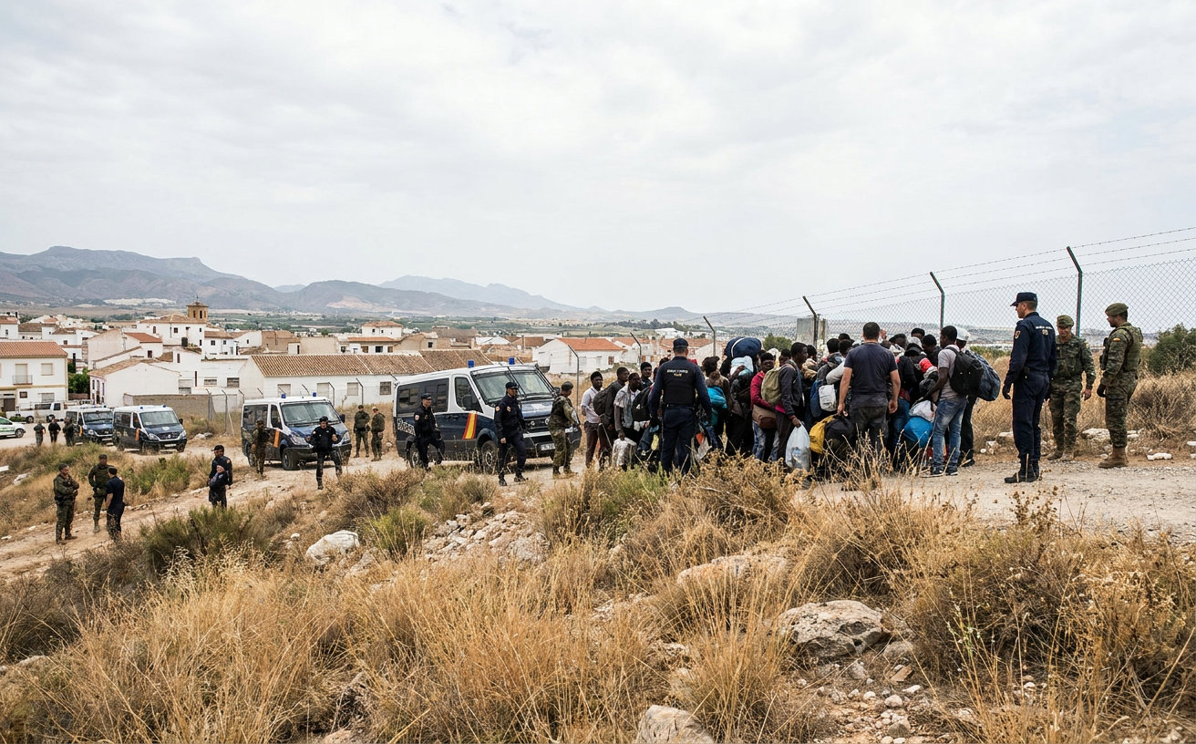 Marokko stoppt Hunderte Migranten auf dem Weg zur Grenze von Ceuta