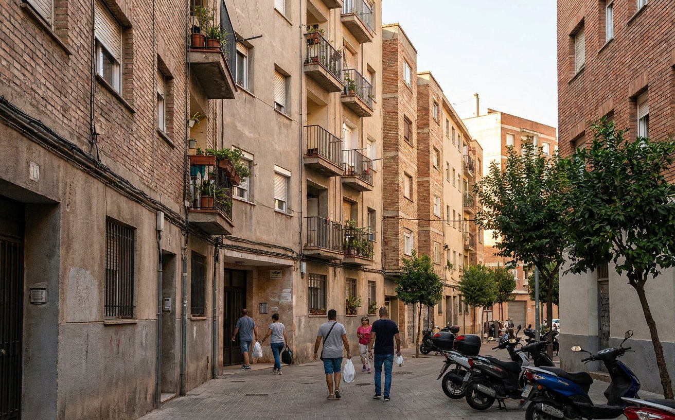Tausende überbelegte Wohnungen in Barcelona und L’Hospitalet