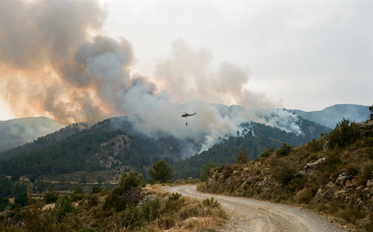 Waldbrand bei Riglos: Weitere Orte in Huesca evakuiert