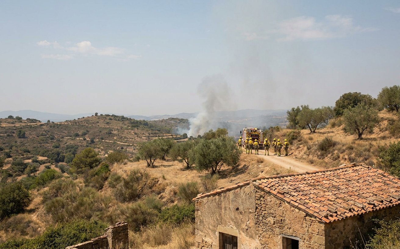 Waldbrandgefahr in Spanien: Höchste Alarmstufe in Teilen Kataloniens