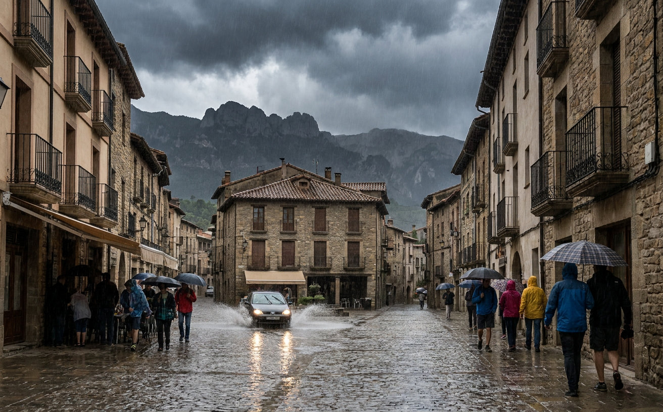Wetterwechsel in Spanien: Kräftige Gewitter treffen vor allem den Nordosten