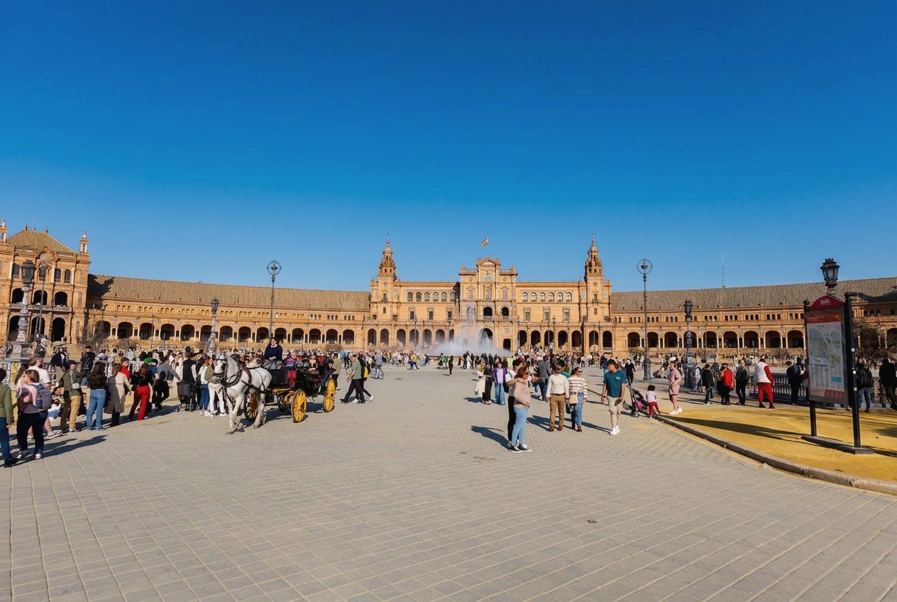 Sevilla in Andalusien – Hauptstadt Andalusiens – Alcázar, Kathedrale und Flamenco
