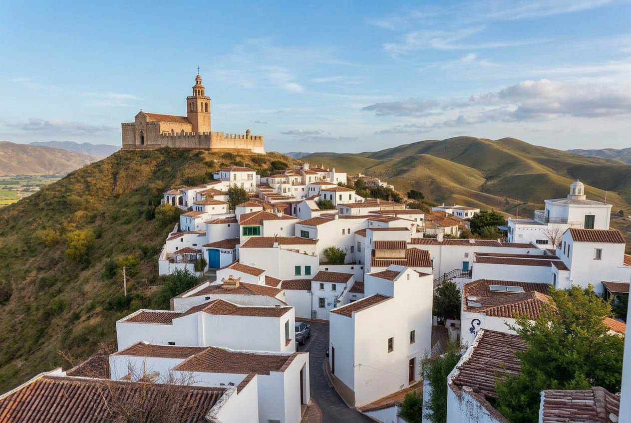 Vejer de la Frontera in Andalusien – Weißes Bergdorf über der Costa de la Luz
