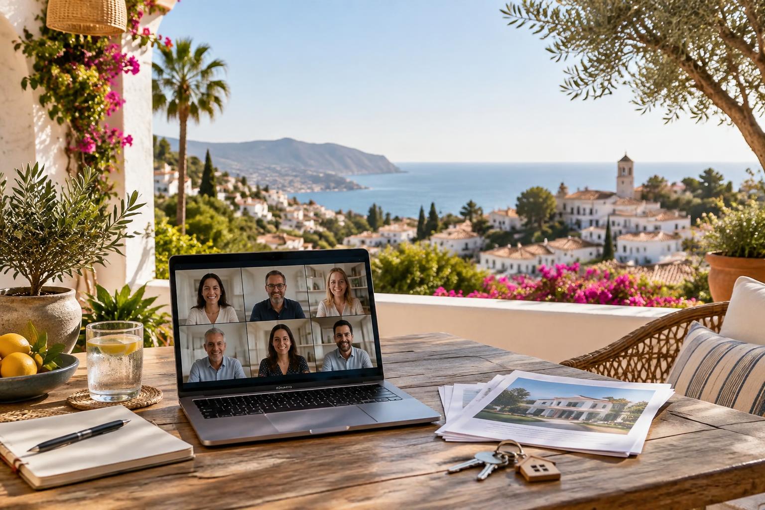 Online-Gespräch der Spanienrunde zum Immobilienkauf in Spanien